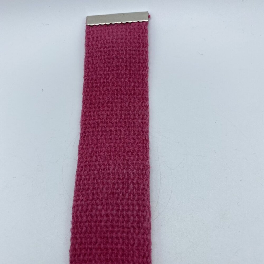 Pink D-Ring Belt Women's Size S End to End 30" - Picture 10 of 11
